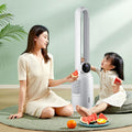 BeiLiHe rafraîchisseur d'air, 65 W, Blanc, Rafraichisseur d'air Mobile, Ioniseur 3-en-1, Refroidisseur d'air par Evaporation