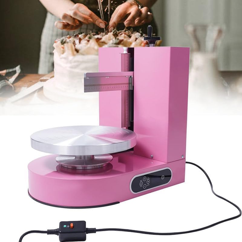 WEIMILOR Machines à gâteaux, 200 W, AC110 V/60Hz ou AC220 V/50Hz, 200 W, Noir, Machine Automatique de décoration de gâteaux