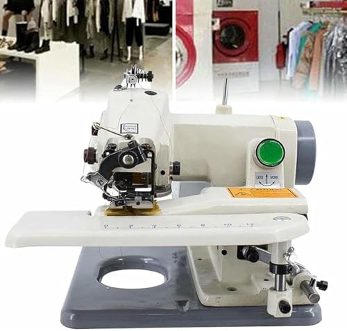 WTLONBF machine à coudre, 1200 TR/Min, Noir, à Point Invisible pour la Confection et Les retouches de vêtements