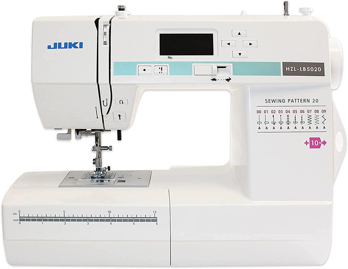 JUKI machine à coudre, Noir, électronique hzl-lb5020 avec 5 ans
