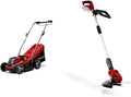 Einhell tondeuse à gazon, 18 V, 33 cm, 200 m, 4,0 Ah, Noir, sans Fil GE-CM 18/33 Li Kit Power X-Change (, Largeur de Coupe