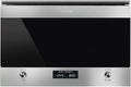 Smeg Classique, Noir, Micro ondes Encastrable MP322X1