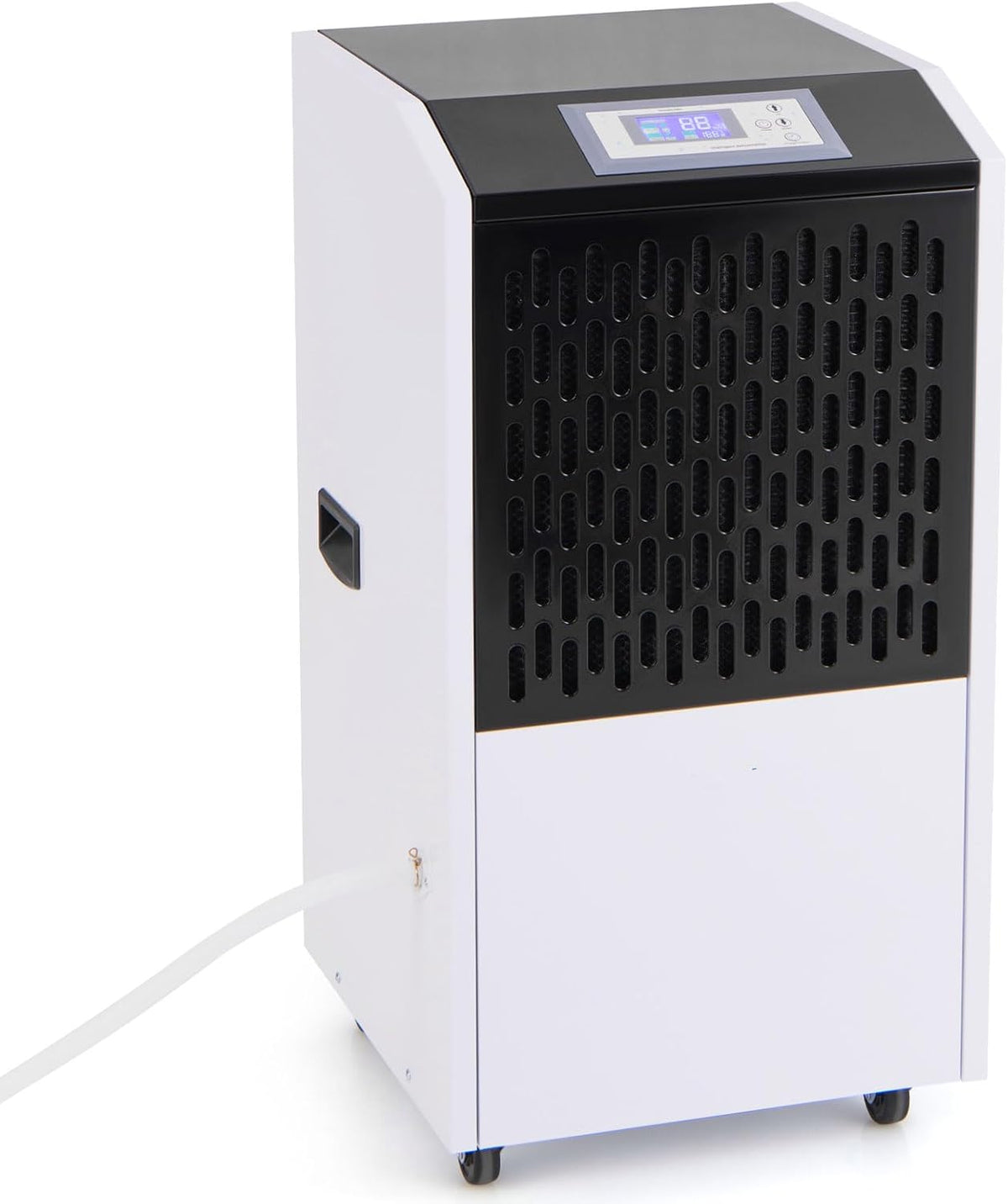 GOPLUS déshumidificateur, 42 x 42,5 x 81,5 cm (L x l x H), 220-240 V/50Hz, 118 L, 790 m, Métal, PVC, Blanc, Industriel1300 W