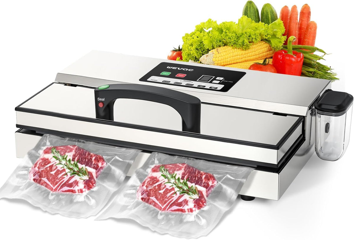 Wevac Appareils de mise sous vide, 95 kPa, 550 W, Noir