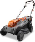Fuxtec tondeuse à gazon, 40 V, 46 cm, 5 Ah, 50 L, Noir, Batterie FX-E2RM43PROSET avec Traction, Largeur de Coupe
