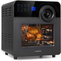 KLARSTEIN friteuse à air chaud, 1700 W, 14 L, Argenté/Noir, AeroVital Cube Chef - Friteuse sans huile, Air fryer