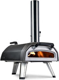 Ooni Fours à pizza d'extérieur, Noir/Argenté, Karu 2 Multi-Combustibles - Four a pizza Bois/Gaz/Charbon, Cuisson authentique à la pierre