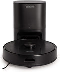 CREATE robot aspirateur, 14,4 V, Noir, vidage Automatique, Filtre HEPA H11, cartographie 3D avec Technologie Laser