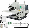 ZXSYYDS machine à coudre, 395 x 355 x 330 mm, 1200 TR/Min, 8 mm, Gris, Point Invisible De Bureau, Ourlet Invisible Portable