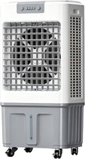 YGER JZGB rafraîchisseur d'air, 50 × 33,6 × 110 cm, 40 L, Blanc, par Évaporation Professionnel avec Réservoir D'eau