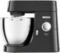 Kenwood robot pâtissier, Argenté/Noir, Chef XL Pro - avec Bol XL en Acier Inoxydable, Pétrin pour Pain et Pizza