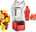 DSYYNAY blender, 2 200 W, 110-240 V., 2200 ml, 2200 W, Rouge, Mixeur pour faire des smoothies, mixeur et mixeur