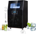 PanHuiWen machine à glaçons, 345*339*602 mm/13.6*13.4*23.7in, 200 W, 220 V/50Hz, 4 kg, 40 kg, Noir