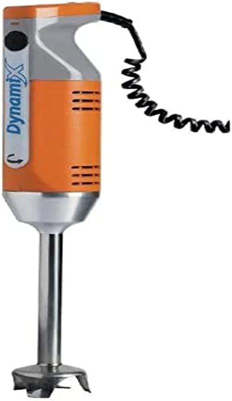 Dynamic blender, 220 W, 160 mm, 1 L, Orange, Dynamix - mixeur plongeant Combi MX052, tige amovible, comprend une lame à 2 dents et une lame à 4 dents