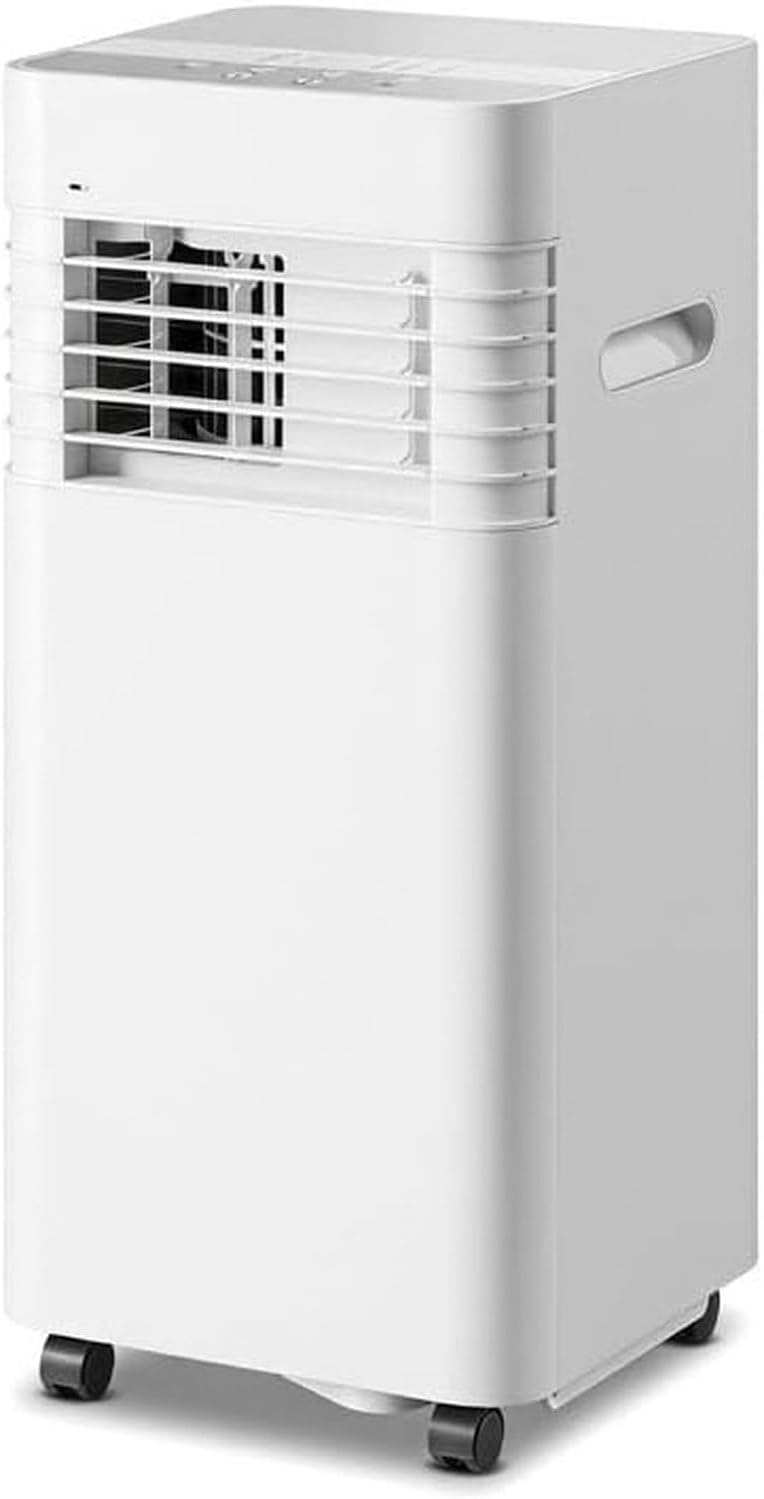 climatiseur portable HUANQIN, 12000 BTU, 28 m, 5000 BTU, Blanc, Climatiseur Mobile Refroidit ², Unit.é Climatisation 3-en-1 avec Déshumidificateur