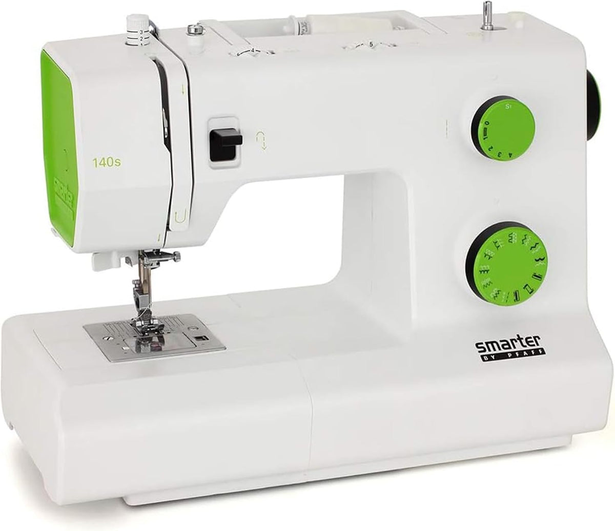 PFAFF Machines à coudre à commande électronique, Blanc, Smarter 140S Sewing Machine White
