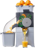 VEVOR presse-agrumes, 100 W, Plastique PC + plastique PP, Orange, Presse Agrumes Professionnel Extracteur de Jus Électrique