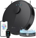 Lefant robot aspirateur, Noir, Laveur 2 en 1, Super Aspiration 5500Pa, Navigation LDS, Cartographie, Zones Virtuelles