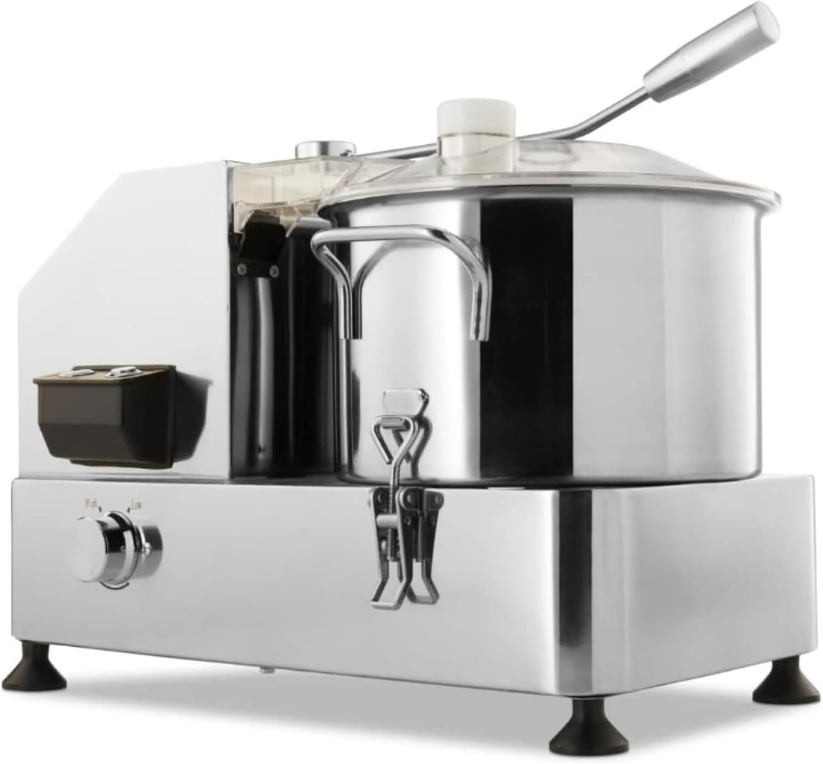 Cutter Mini-robots et hachoirs, 12 L, 2 kW, 2200 tr/min, Noir, Électrique Professionnel - - Double Lame - 1100- - Haute Performance
