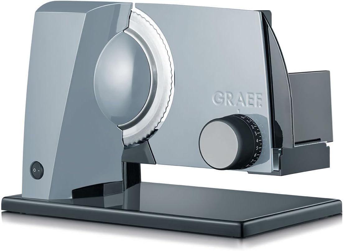 GRAEF. trancheuse électrique, 170 W, Argenté, S 11000 Electric Aluminium Silver slicer