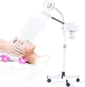 WCLDYLH Sprays et brumes hydratantes, 680ML, 750 W, 110-240 V, blanc, 2 en 1 Vapeur Facial Professionnel, lampe grossissante 5X
