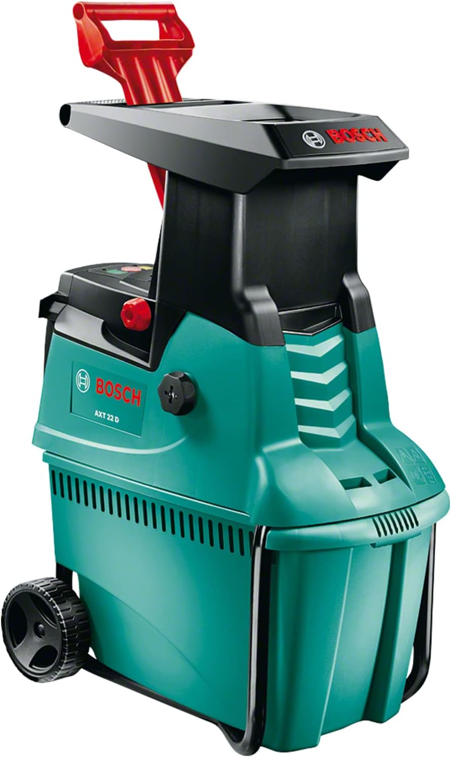 Bosch broyeur, 2200 W, 175 kg, 38 mm, Vert, silencieux Automatique - AXT 22 D (, débit de matériau environ /h