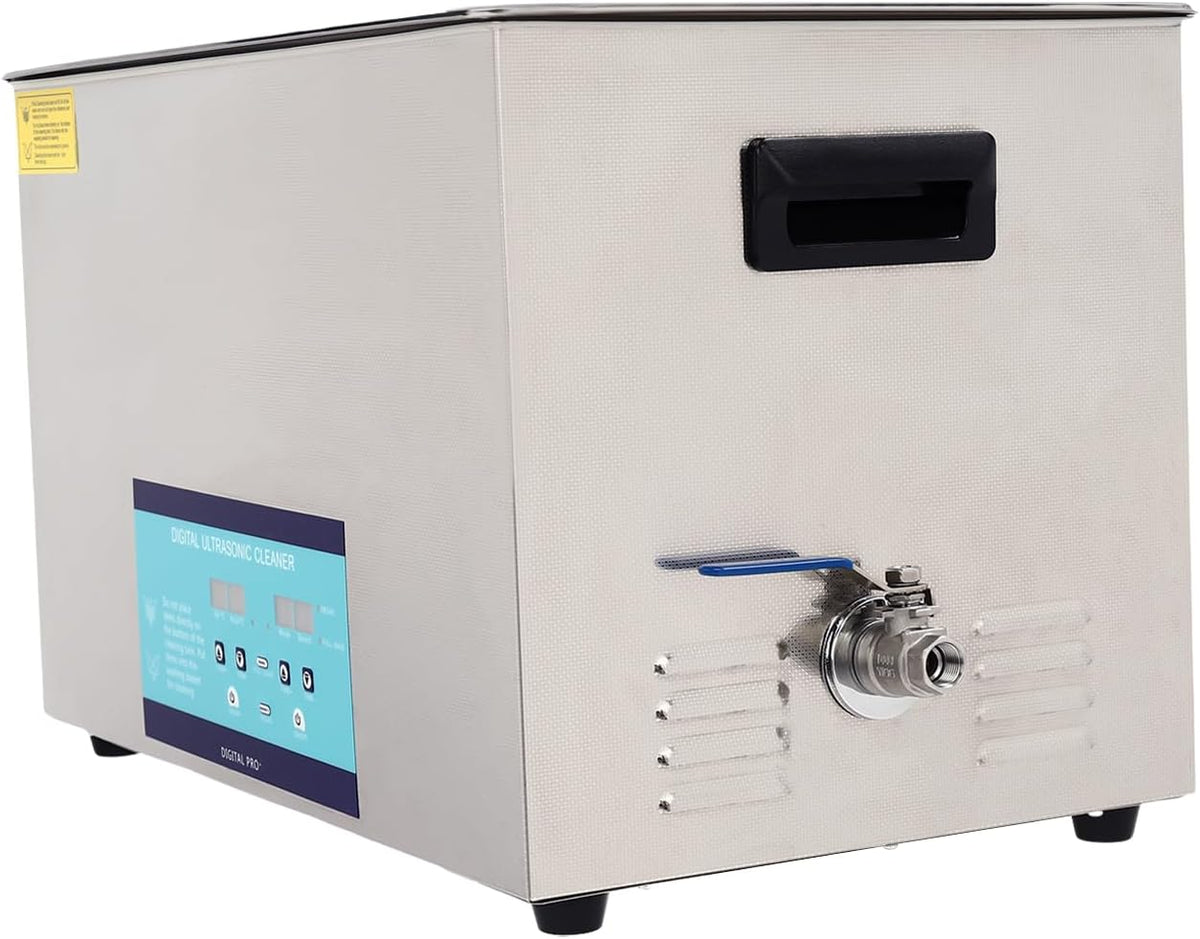 Nettoyeur Nettoyage et entretien, 30 l, 600 W, Noir, à ultrasons professionnel, à ultrasons commercial de avec panier de nettoyage