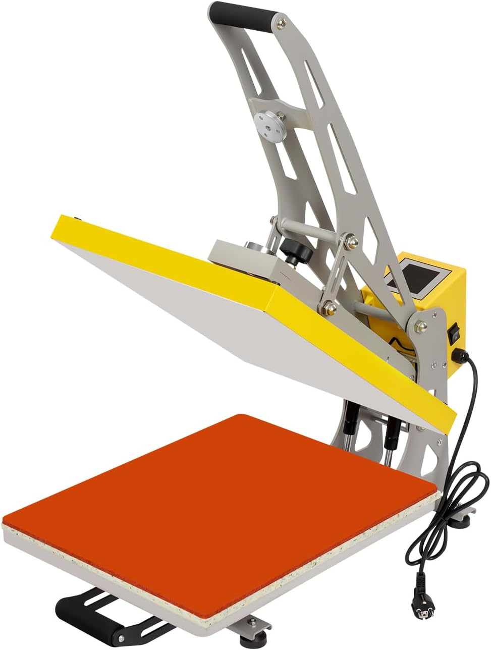 Luntra Presses à imprimer, 2500 W., AC 220 V., 40 x 50 cm, jaune., écran tactile LCD, minuterie 0-999s & 32-482°F