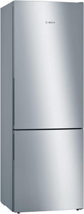 Bosch réfrigérateur, 419 L, Argenté, Serie 6 KGE49AICA -congélateur Autoportante C Acier inoxydable