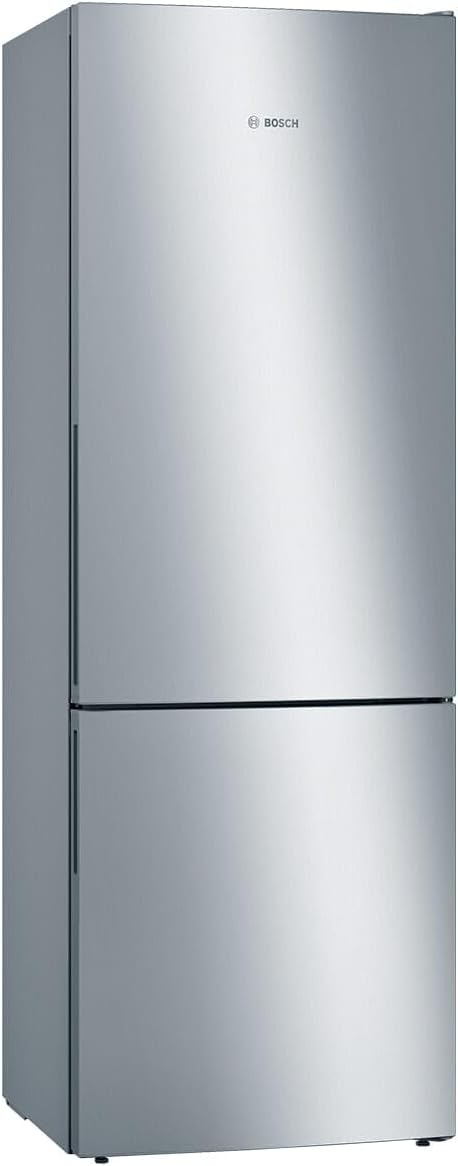 Bosch réfrigérateur, 419 L, Argenté, Serie 6 KGE49AICA -congélateur Autoportante C Acier inoxydable