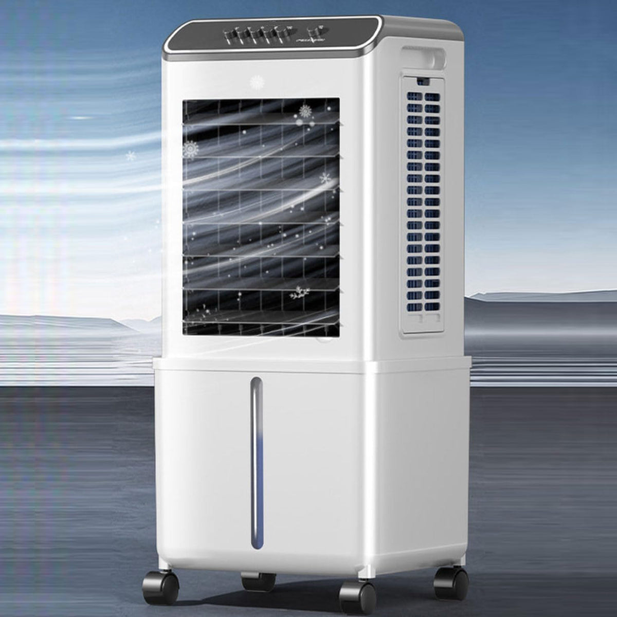 climatiseur portable GWFBLID, 10 L, Blanc