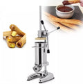 LBLFEBD Machines à donuts, 19 * 23 * 70 cm/19 * 23 * 83 cm, 2 L/3 L, 2 L, 3 L, Argenté, Machine à Churros Manuelle