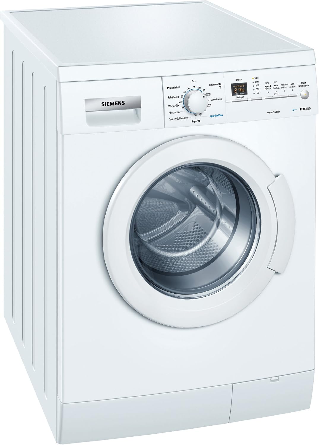 SIEMENS lave-linge, 1400 tr/min, 6 kg, Blanc