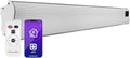 KLARSTEIN Appareils de chauffage extérieur, env. 187,5 x 15 x 19 cm (LxHxP), 3000 watts, 3000 W, Noir, Chauffage Electrique à Infrarouge
