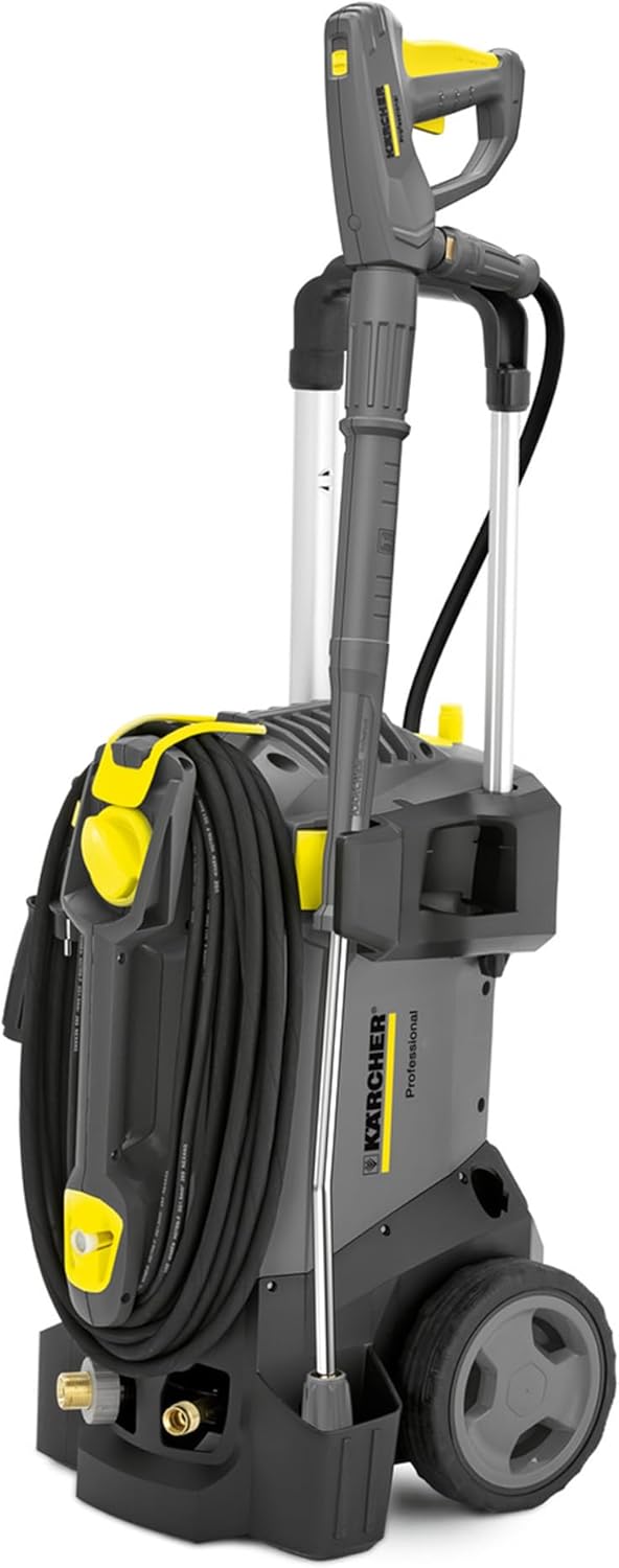 KÄRCHER nettoyeur haute pression, 170 Bar, 480 l, 26 kg, 15 m, Noir, à Eau Froide HD 5/17 C Plus, Pression de Service