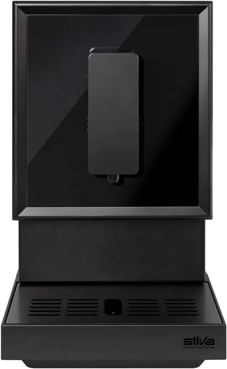 Silva Schneider machine à café, 18 cm, Argenté, KVA 2400 automatique, Broyeur en acier inoxydable, Panneau LED tactile