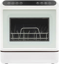 Mermajestic Lave-vaisselles compacts, QLK-T18., 41 x 46 x 46 cm., 1100 W., 220 V-240 V, 50 Hz., 52 dB., blanc., Lave-vaisselle de table