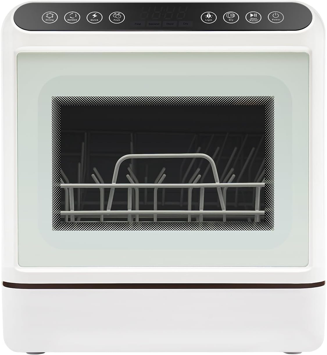 Mermajestic Lave-vaisselles compacts, QLK-T18., 41 x 46 x 46 cm., 1100 W., 220 V-240 V, 50 Hz., 52 dB., blanc., Lave-vaisselle de table