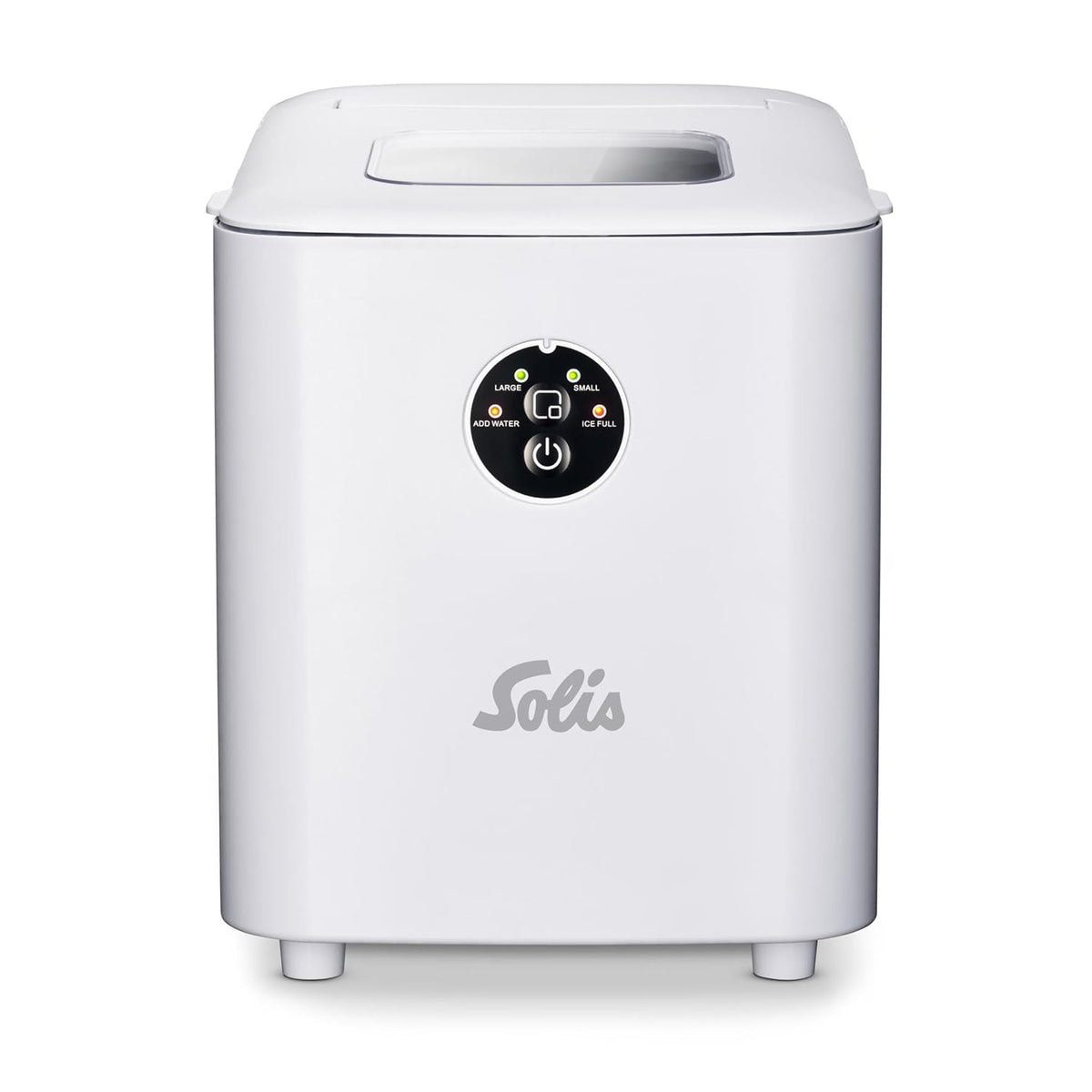 Solis machine à glaçons, Blanc, Autonettoyante pour Cuisine, Fête et Bar