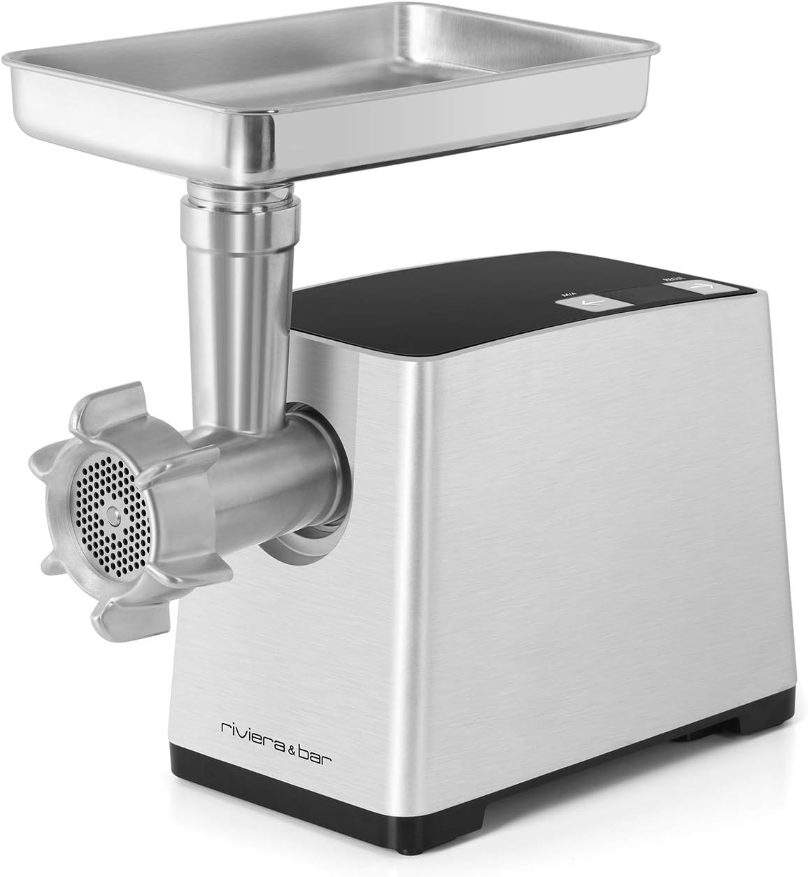 Riviera & Bar Hachoirs à viande, 2500 W, Argenté, 4 Disques
