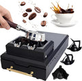 LSBHPPD machine à café, 47,5 x 28 x 18 cm, Environ 20 tasses de marc de café, 150 W, 58 mm, Noir, Expresso électrique