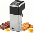 ZenSeFarin Bains-marie sous vide, 13x11x32 cm, 1600 W, 1600 W, Acier inoxydable, Noir, Cuiseur sous Vide de précision