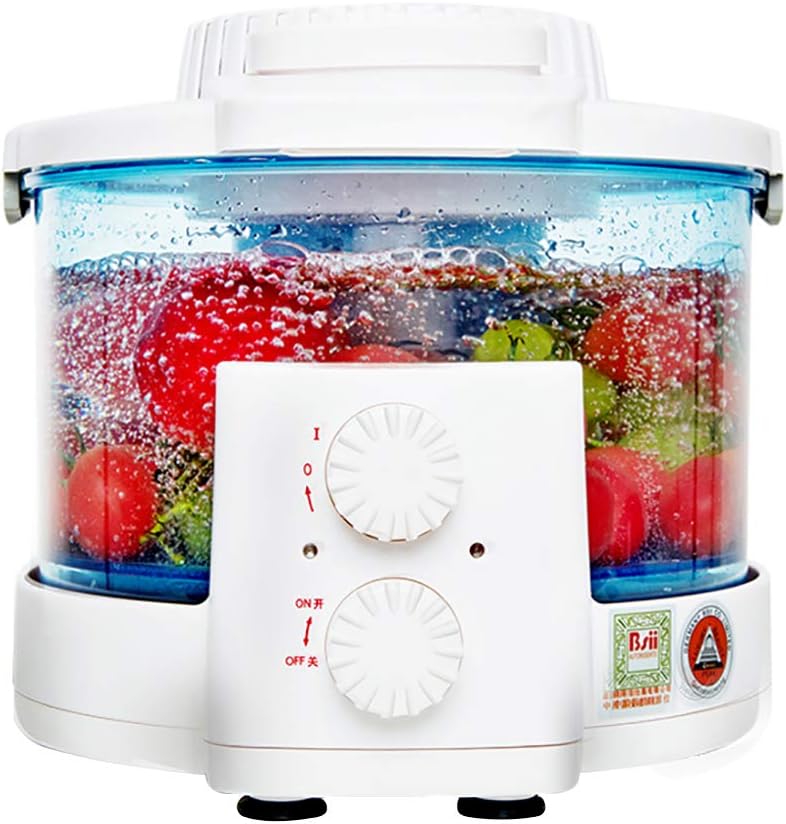 Samnuerly Stérilisateurs électriques, 5 W, 220 V 50Hz, 220v, ABS, Blanc, Machine à légumes à Laver à l'ozone