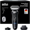 Braun Rasoirs à grille, Marron/Noir, Rasoir Electrique Homme Series 7 72-N4200cs Noir