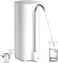 ZXZZAS Filtres sous éviers, Blanc, Filtre Osmoseur, réduit 99% de chlore, métaux lourds