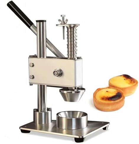 Presse Machines à pâtes manuelles, XZD-P60, acier inoxydable, argent, à tartelettes Manuelle, Machine à tartelettes Commerciale