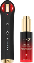 FAQ Dispositifs anti-rides et anti-vieillissement, Rouge, 502 Lampe Visage LED & Infra + Sérum Peptide Lumière