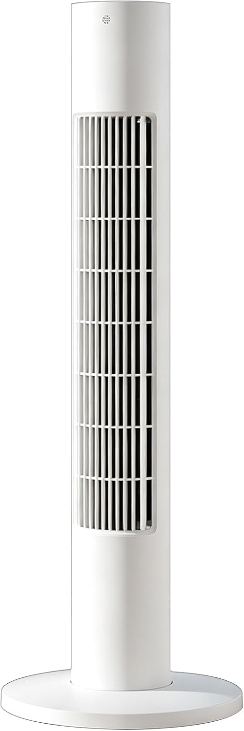 WUXTOKV Ventilateurs colonne, 90 cm, 60 W, Blanc, Ventilateur Tour Silencieux, Tour Ventilateur, Oscillation Large 90°
