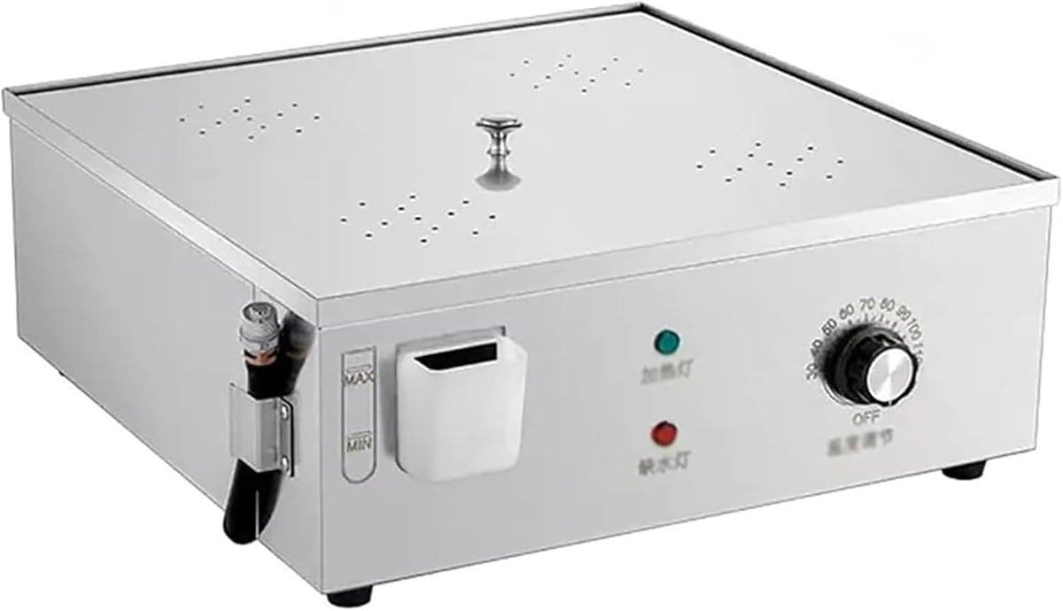HTDRE Cuiseurs vapeurs électriques, Noir, Machine à brioches Vapeur électrique
