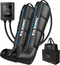 FIT KING appareil de massage des pieds, Noir, Bottes Pressothérapie Sans Fil Rechargeable (L)